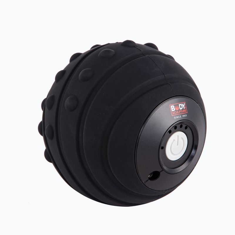 Aparat de masaj cu vibrații Body Sculpture Power Ball Mini 9.5 cm, negru, BM 505