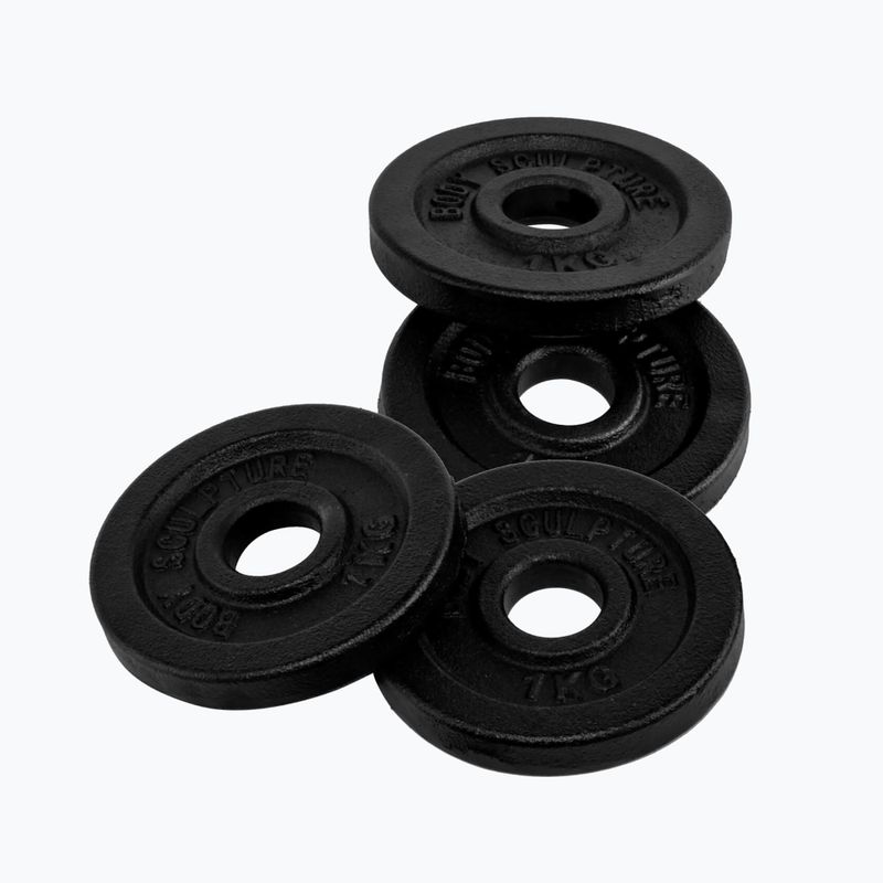 Ganteră ajustabilă Body Sculpture Bw 780Lx1 10 kg black 4