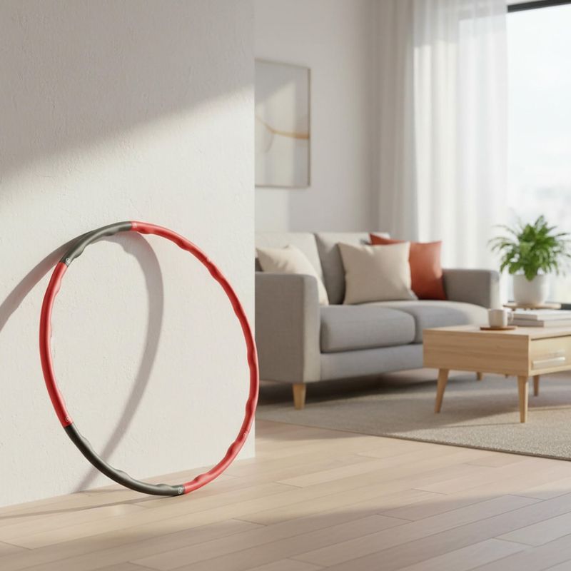 Hula hoop cu greutate Body Sculpture Bb 6450 2 Kg black/red 8