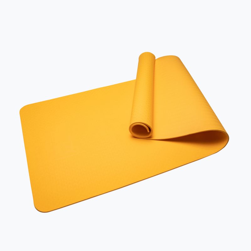 Covoraș de yoga Body Sculpture TPE 6 mm yellow 4