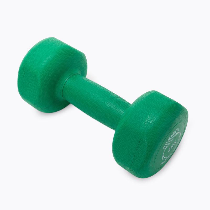 Ganteră din neopren de 4 kg Body Sculpture, verde, BW 131 4KG 2