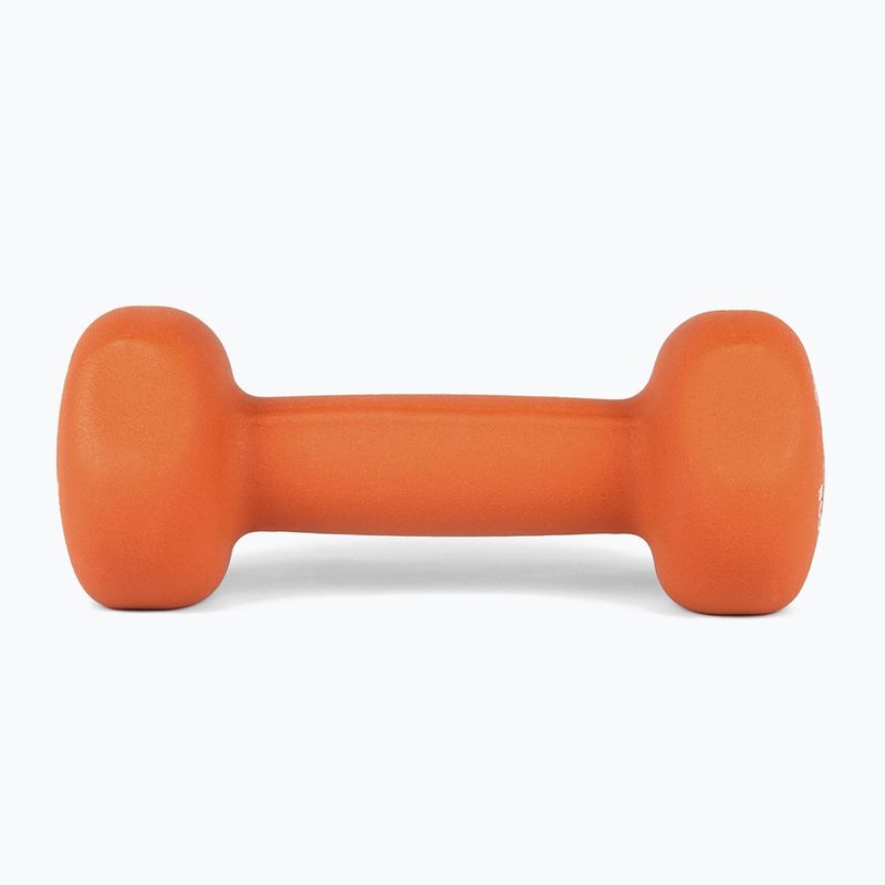Ganteră cauciucată Body Sculpture BW 513 z PVC 3 kg orange 2