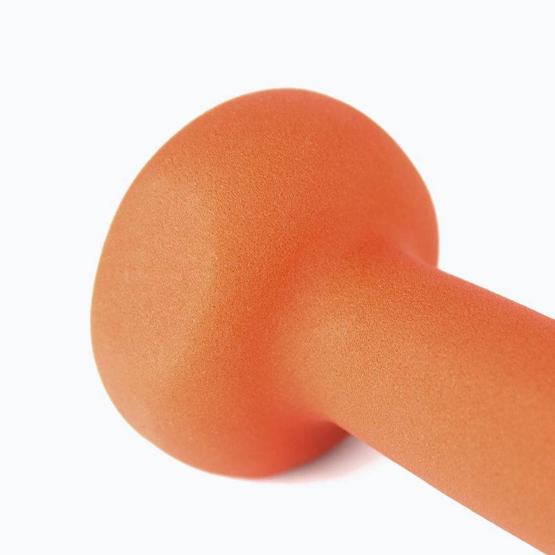 Ganteră cauciucată Body Sculpture BW 513 z PVC 3 kg orange 6