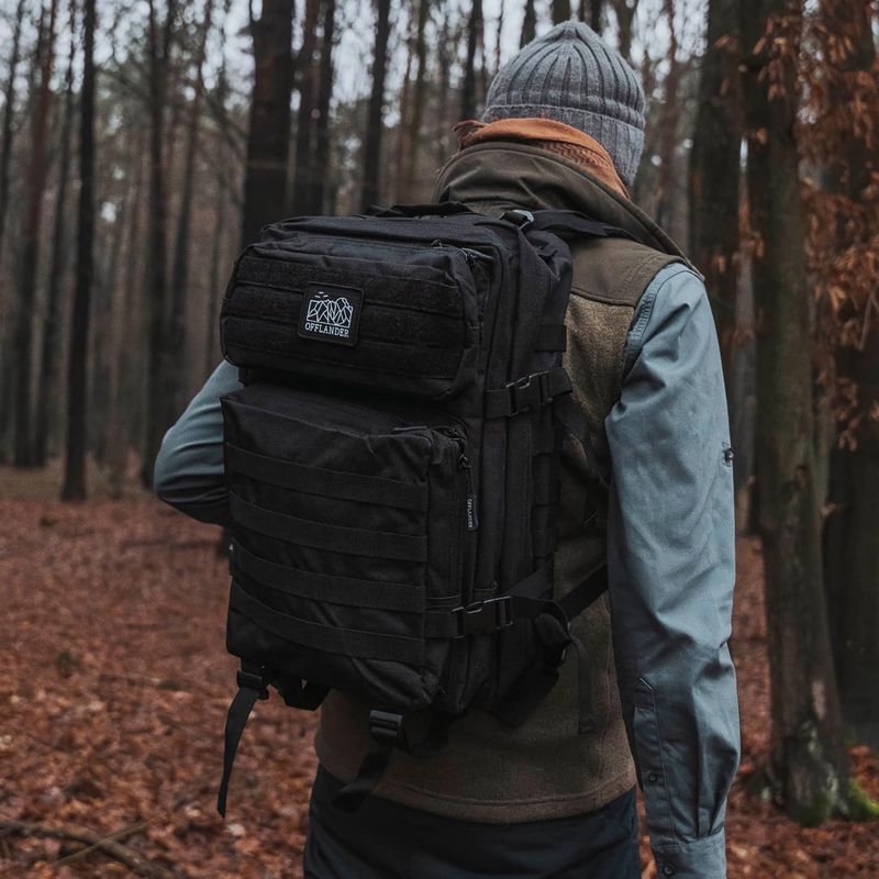 Rucsac de turism OFFLANDER Survival 43 l black 7