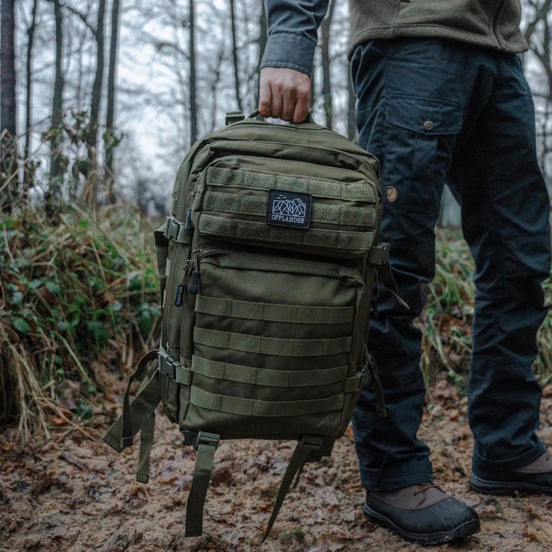 Rucsac de turism OFFLANDER Survival 43 l green 6