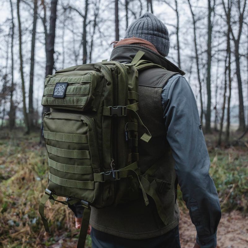 Rucsac de turism OFFLANDER Survival 43 l green 8
