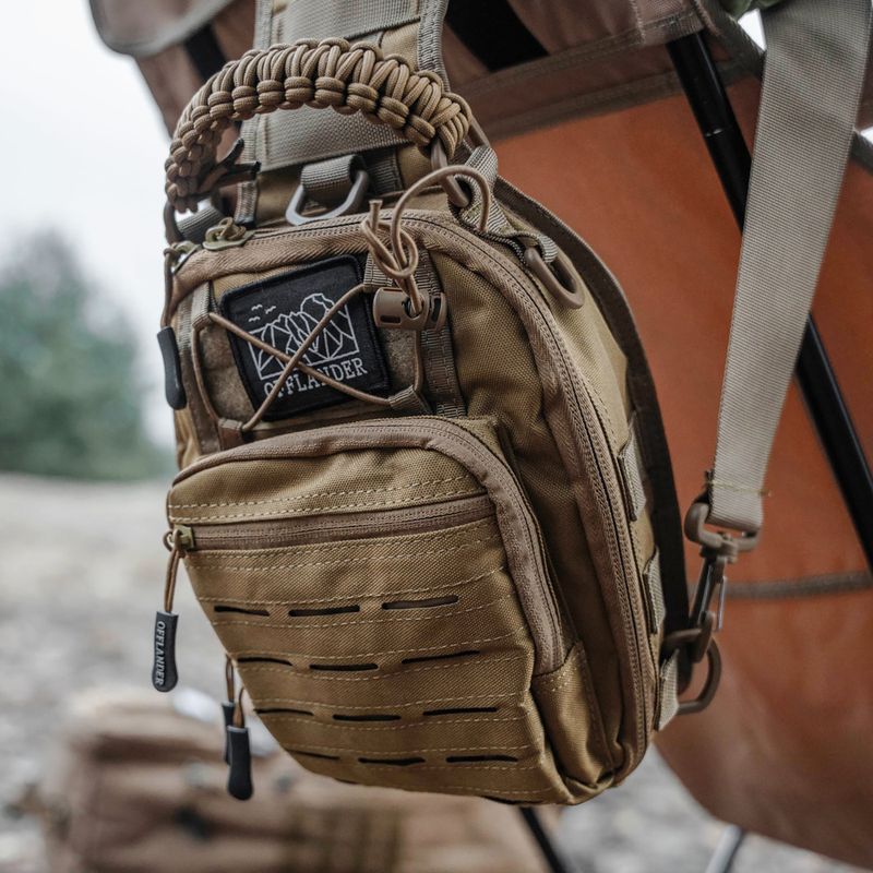 Sacul tactic OFFLANDER Tactic 5 l khaki 6