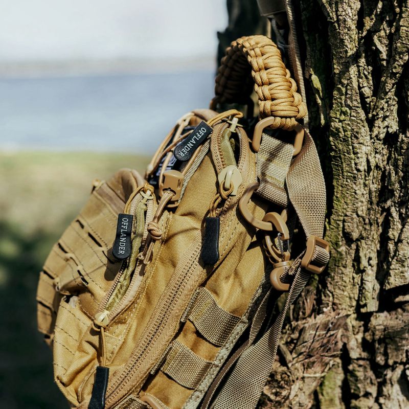 Sacul tactic OFFLANDER Tactic 5 l khaki 8