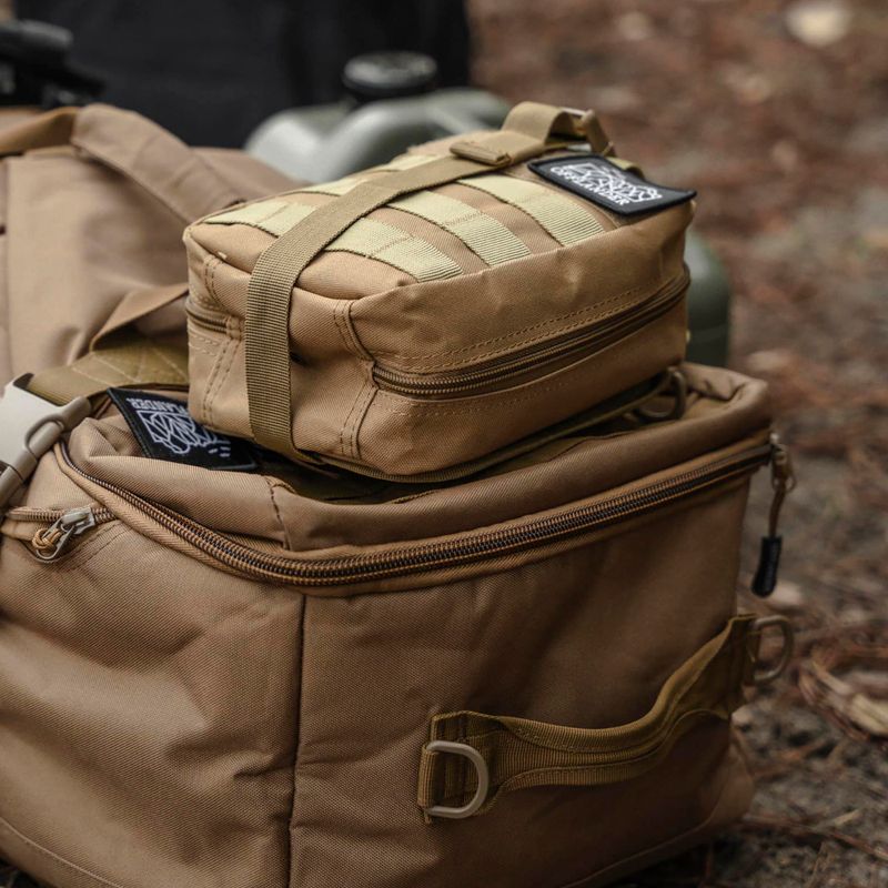 Sacul tactic OFFLANDER Molle 3 l khaki 5