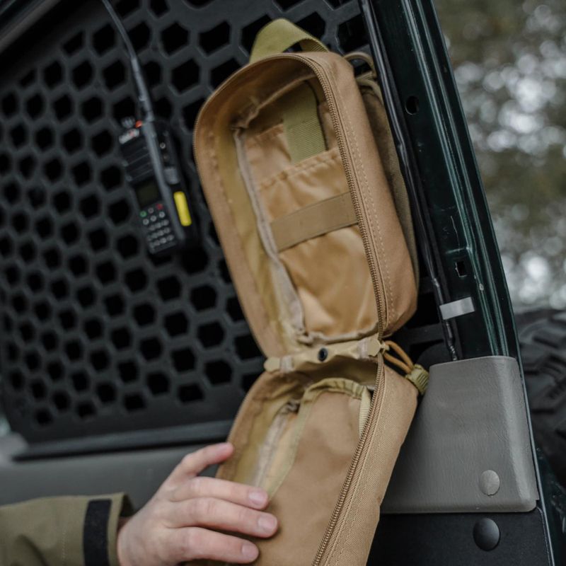 Sacul tactic OFFLANDER Molle 3 l khaki 8
