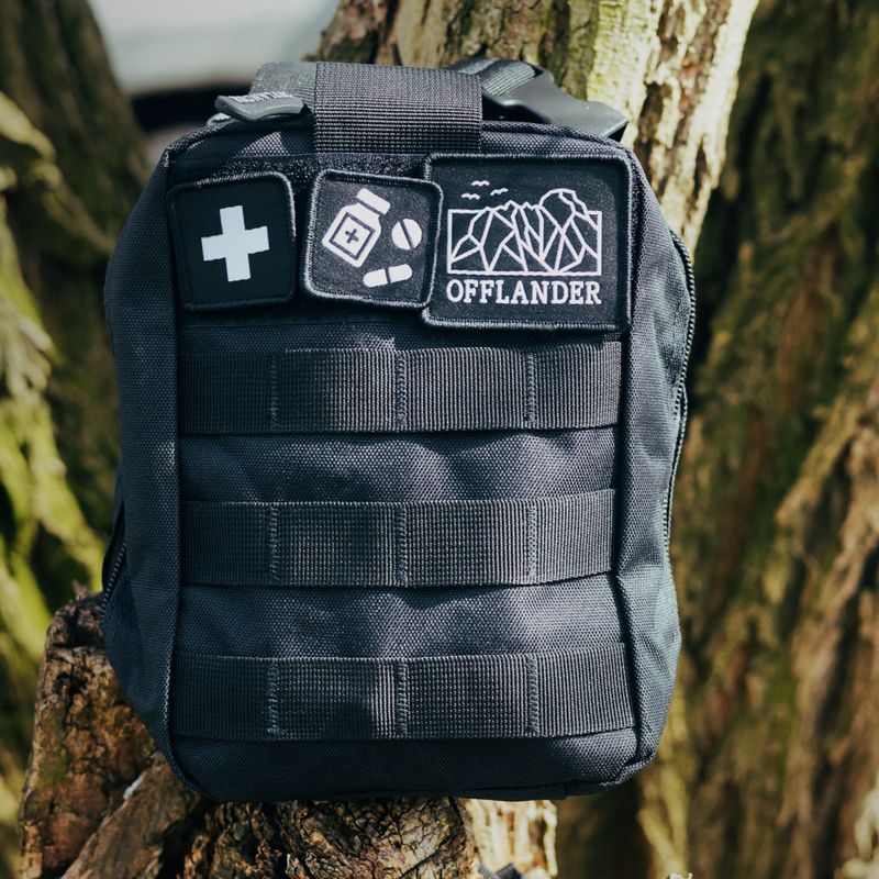 Sacul tactic OFFLANDER Molle 3 l black 8