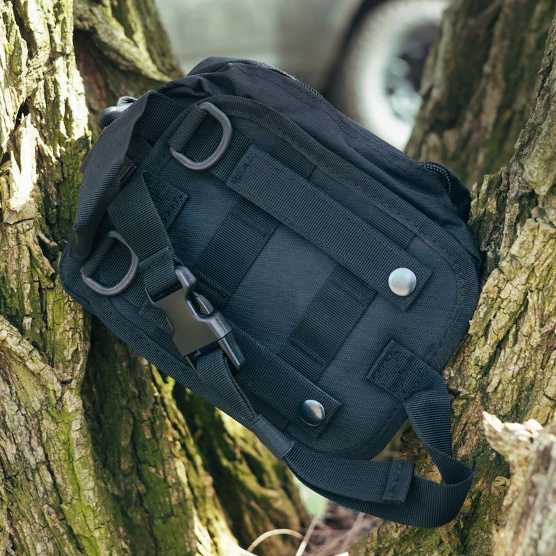 Sacul tactic OFFLANDER Molle 3 l black 9