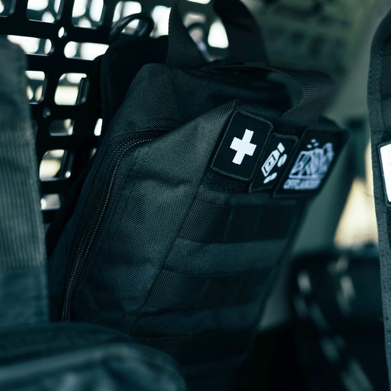 Sacul tactic OFFLANDER Molle 3 l black 12