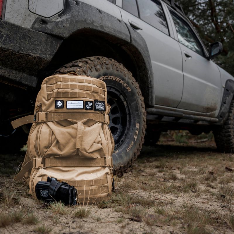 Rucsac de turism OFFLANDER Offroad Bag 3w1 54 l khaki 4