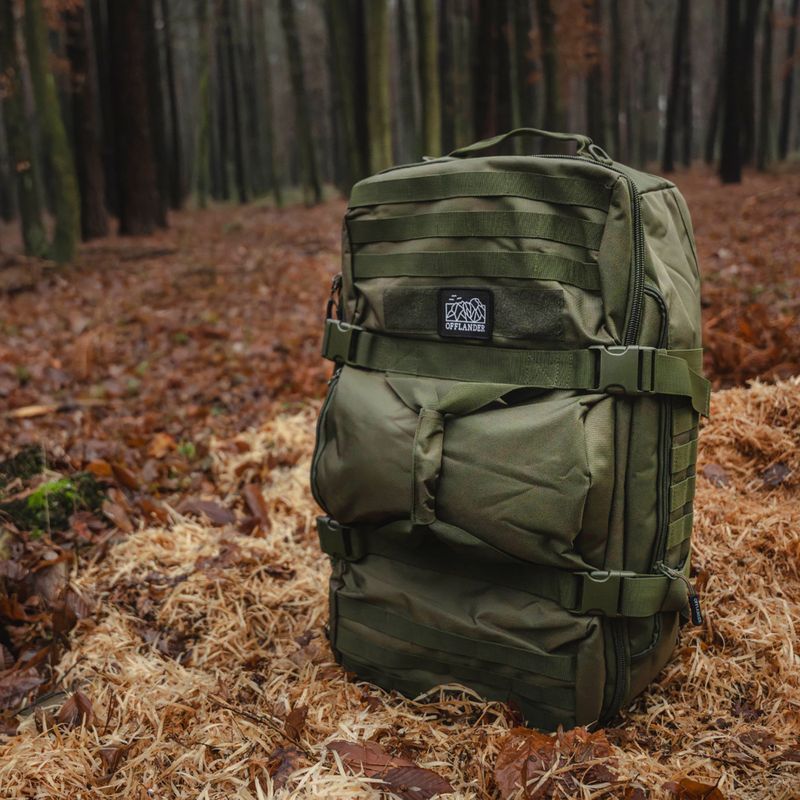 Rucsac de turism OFFLANDER Offroad Bag 3w1 54 l green 5