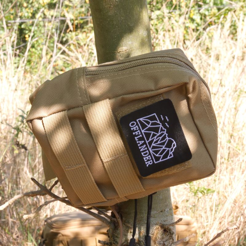 Sacul tactic OFFLANDER Molle 1 l khaki 8