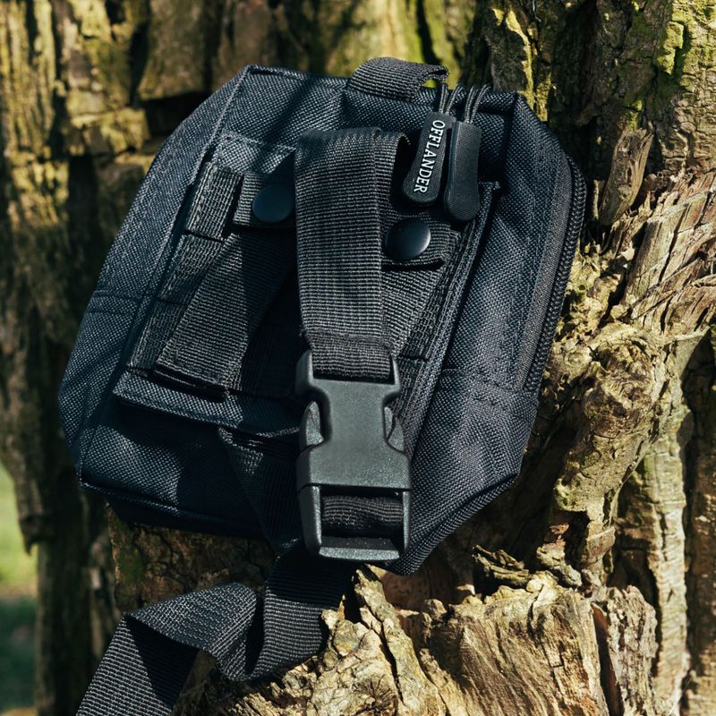 Sacul tactic OFFLANDER Molle 1 l black 8