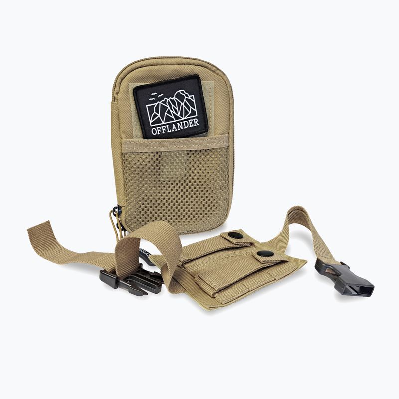 Sacul tactic OFFLANDER Molle 0,3 l khaki 3