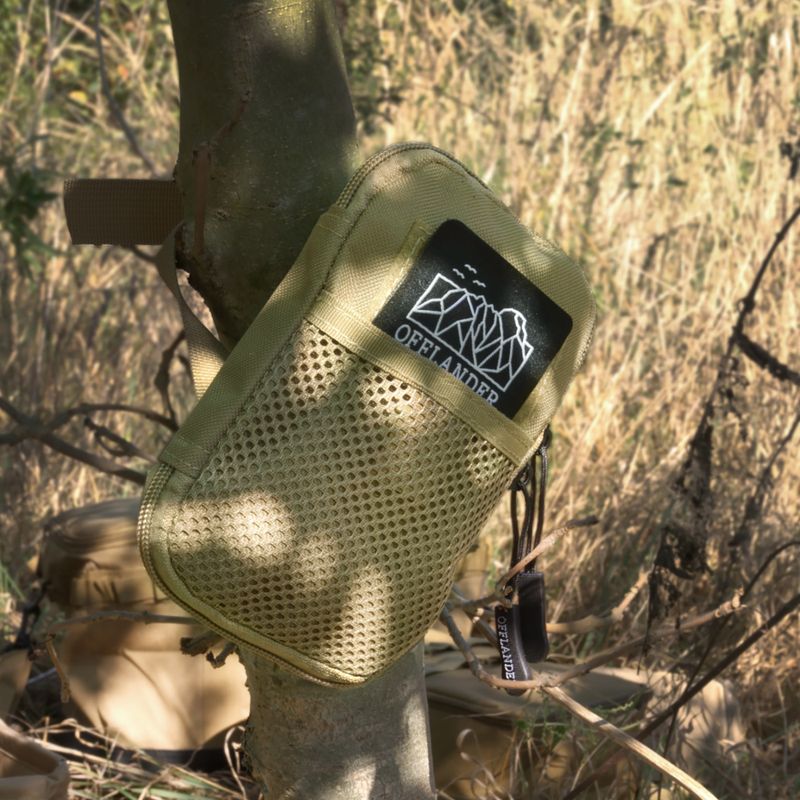 Sacul tactic OFFLANDER Molle 0,3 l khaki 9