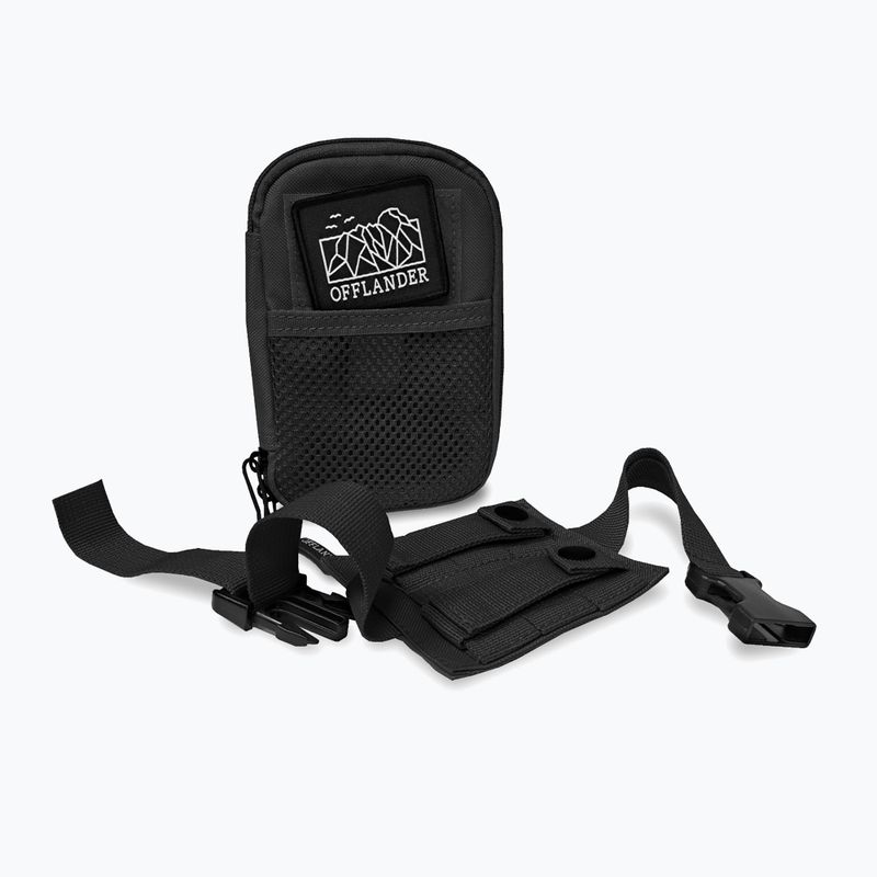 Sacul tactic Offlander Molle z rzepem na dokumenty black 3