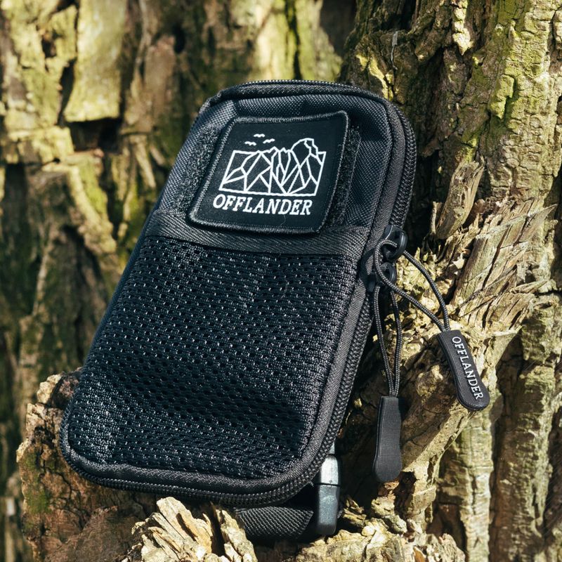Sacul tactic Offlander Molle z rzepem na dokumenty black 7