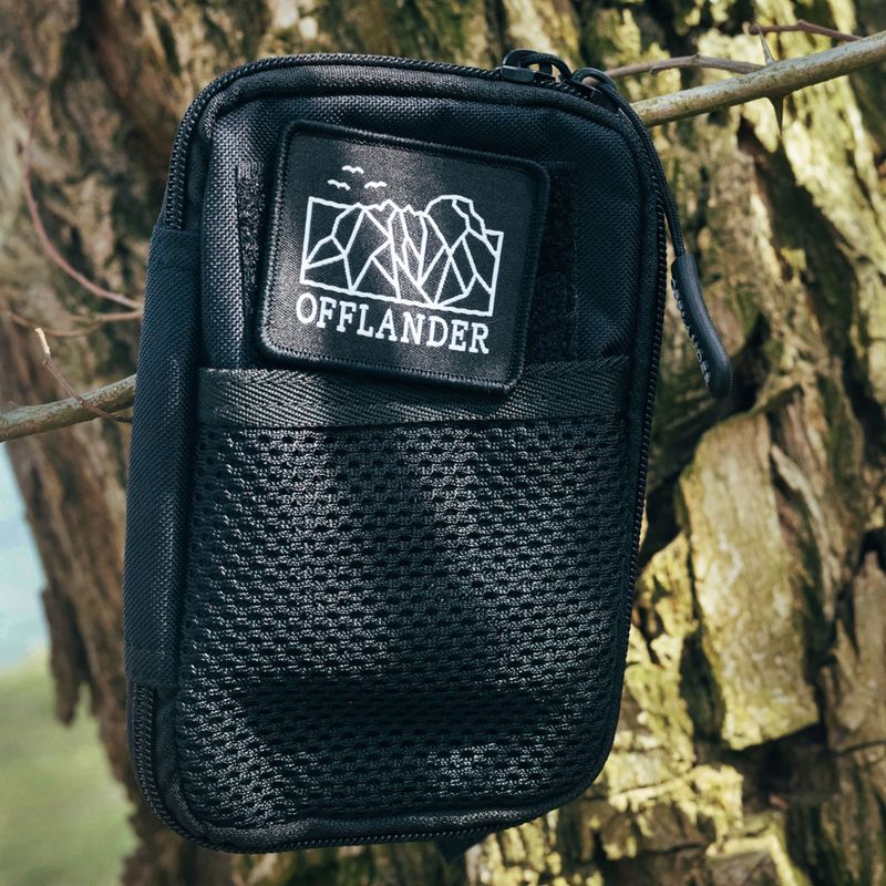 Sacul tactic Offlander Molle z rzepem na dokumenty black 8