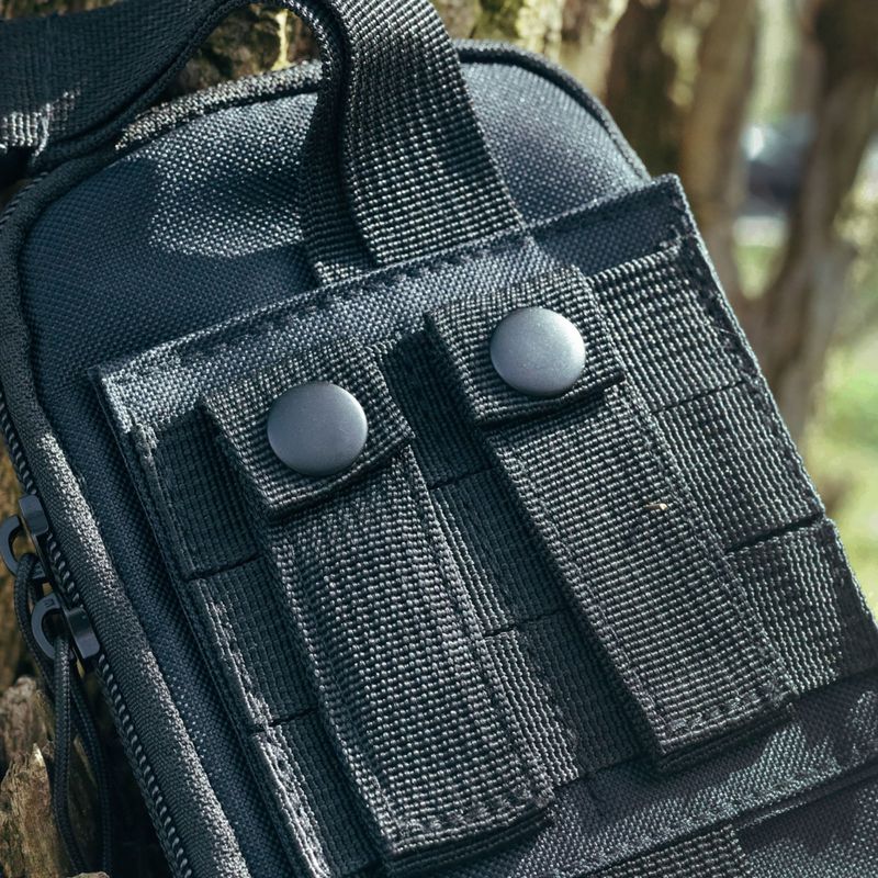 Sacul tactic Offlander Molle z rzepem na dokumenty black 10