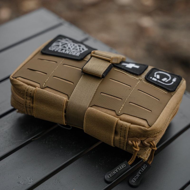 Sacul tactic OFFLANDER Molle Powerbank 1 l khaki 5