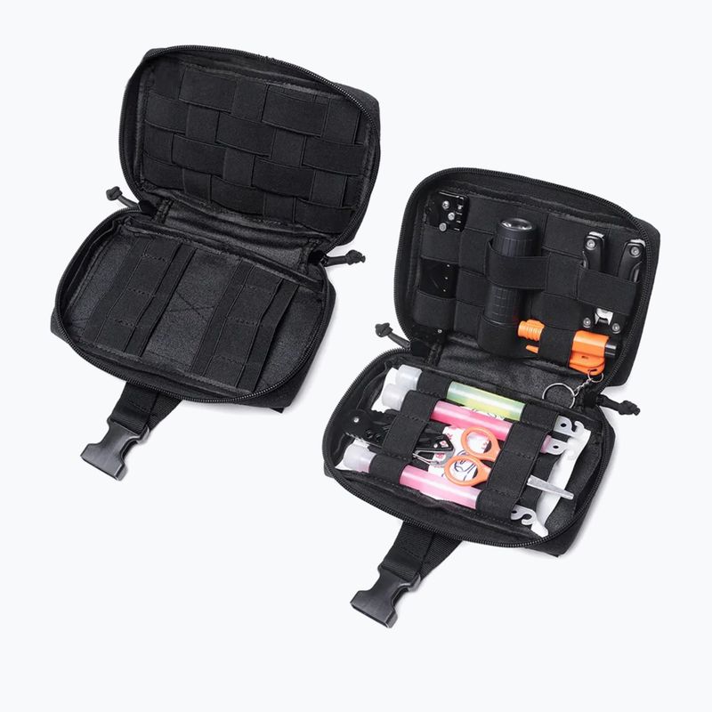 Sacul tactic OFFLANDER Molle Powerbank 1 l black 5