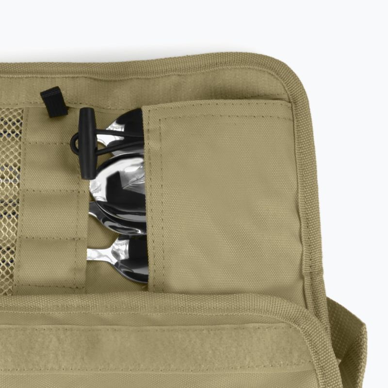 Set de tacâmuri OFFLANDER Camping Cutlery Set with Case green 6