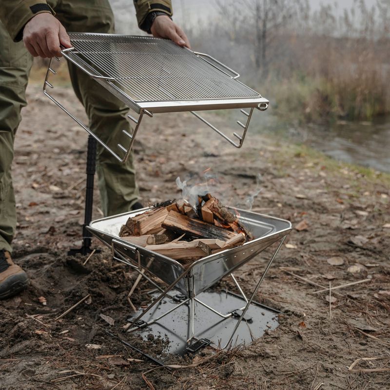 Grătar de camping OFFLANDER OFF_CACC_29 silver 7