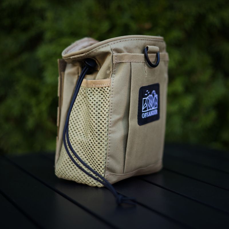 Sacul tactic OFFLANDER Molle Open 1,6 l khaki 7