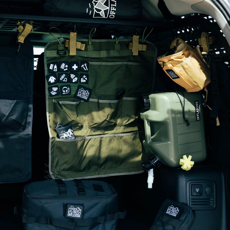 Organizator Offlander Offroad do samochodu green 3
