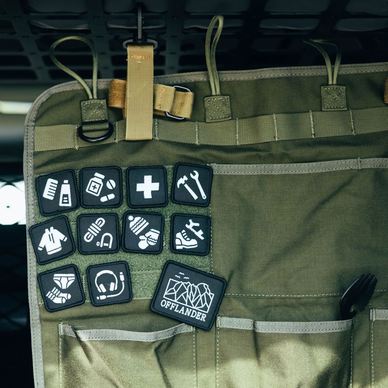 Organizator Offlander Offroad do samochodu green 4