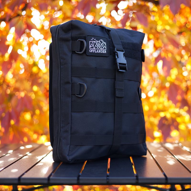 Sacul tactic OFFLANDER Molle L 10 l Black 4