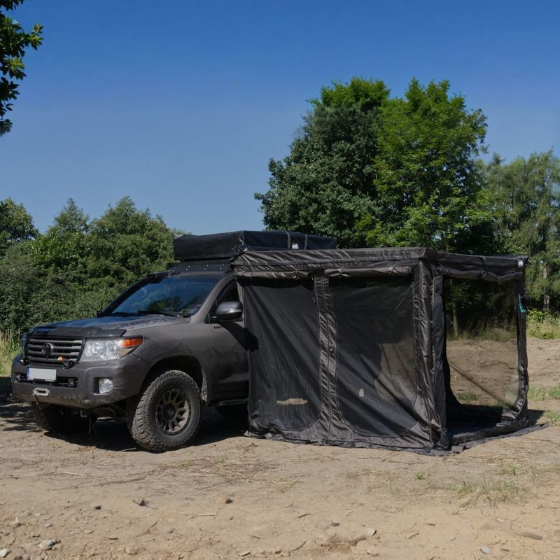 Vestibul pentru cort Offlander Off_Acc_Square_L_An Do Markizy Bocznej Kwa Drat black 4