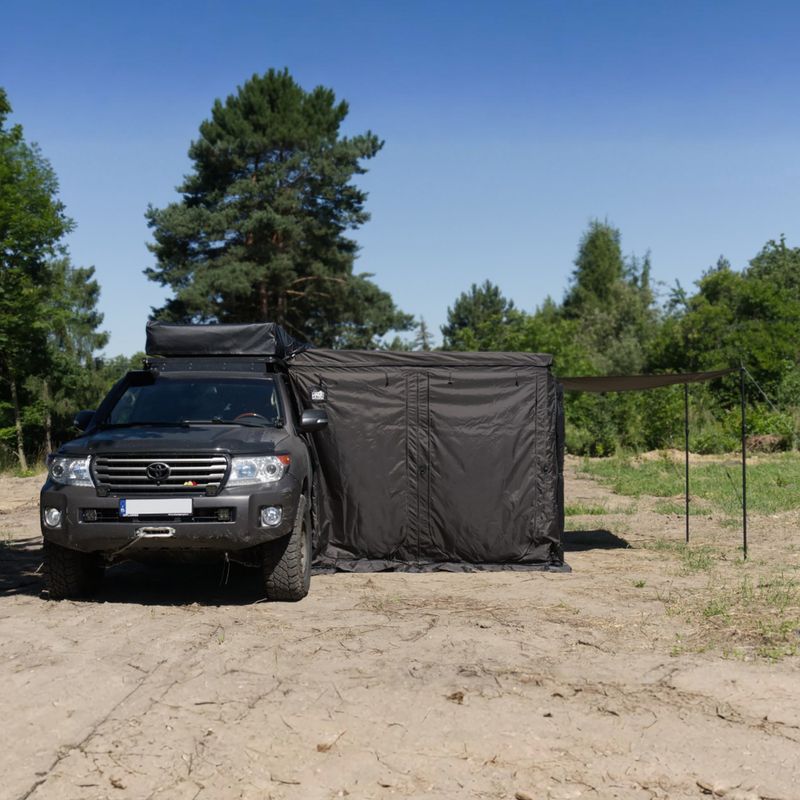 Vestibul pentru cort Offlander Off_Acc_Square_L_An Do Markizy Bocznej Kwa Drat black 5