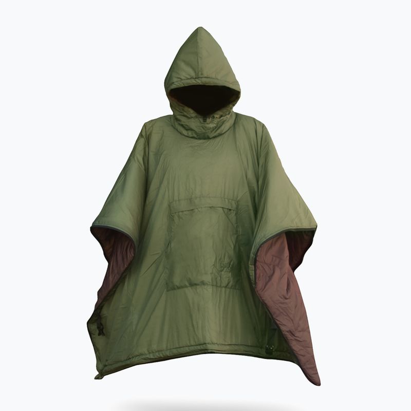 Poncho OFFLANDER Off_Cacc_05 Impermeabil verde/maro 4