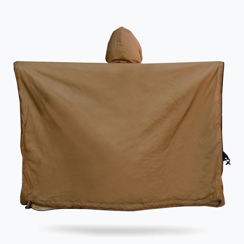 Poncho OFFLANDER OFF_CACC ușor încălzit maro 2