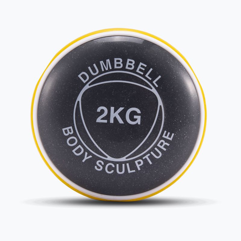 Set de gantere cu suport Body Sculpture Smart Bw 108Dt 24 kg yellow/blue/black 6