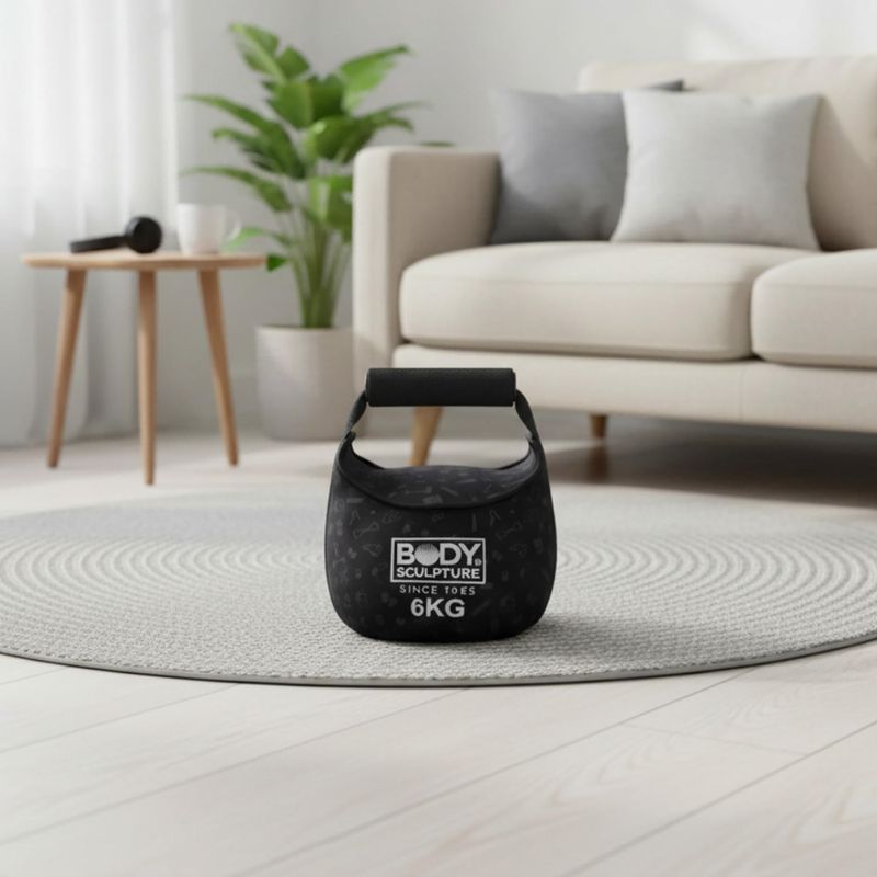 Kettlebell Body Sculpture Soft Bw 134 6 kg black 6