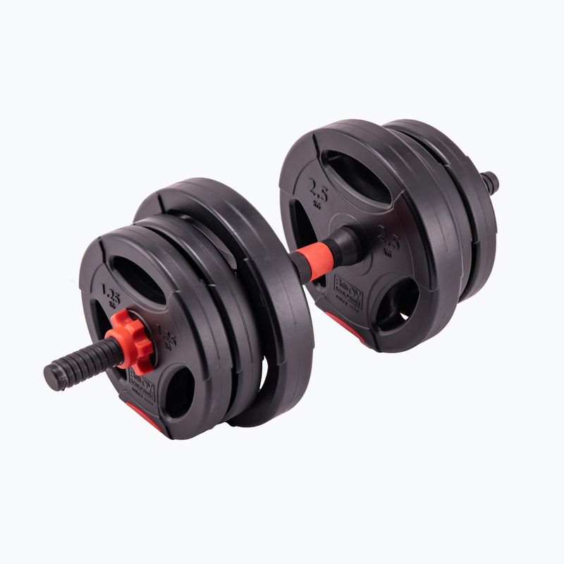 Ganteră ajustabilă Body Sculpture Bw 752H 10 kg black 2