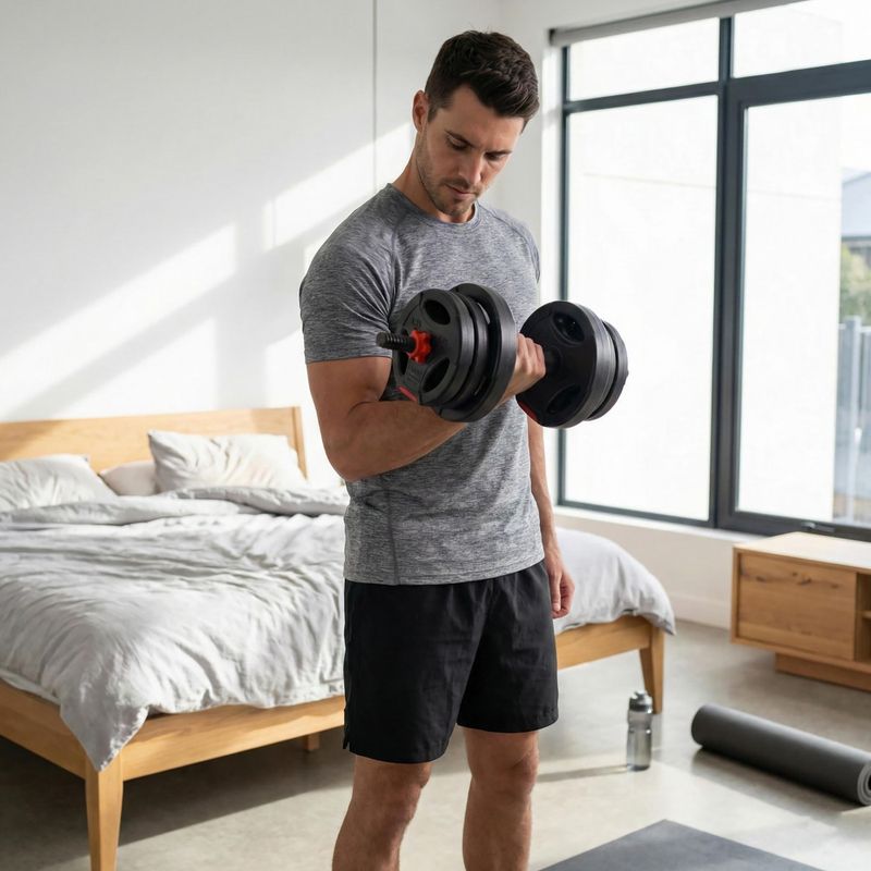 Ganteră ajustabilă Body Sculpture Bw 752H 10 kg black 7