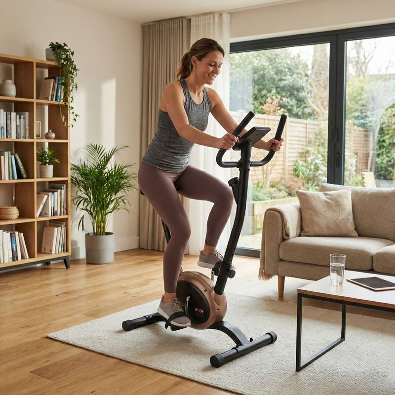 Bicicletă staționară verticală Body Sculpture Bc 1430Gd black 11