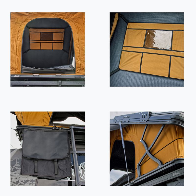 Cort de acoperiș 2-persoane OFFLANDER Tomahak 3.1 brown/black 6