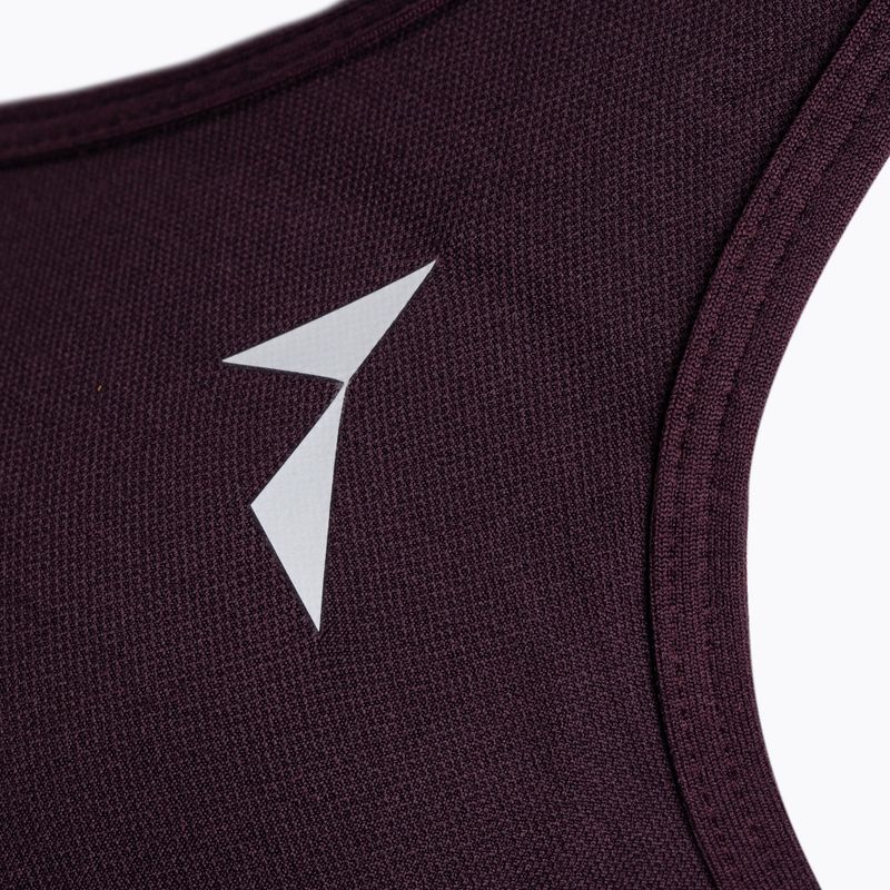 Sutien de fitness Carpatree Phase Seamless maroon CP-PSB-BU 3