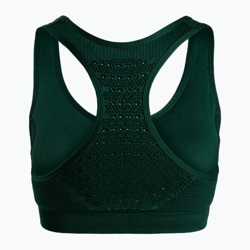 Sutien de fitness Carpatree Phase Seamless verde CP-PSB-BG 2
