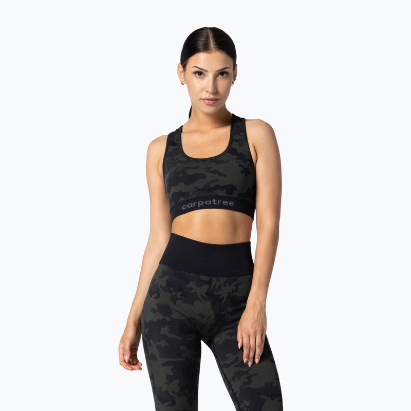 Sutien de fitnessCarpatree Camo Seamless green