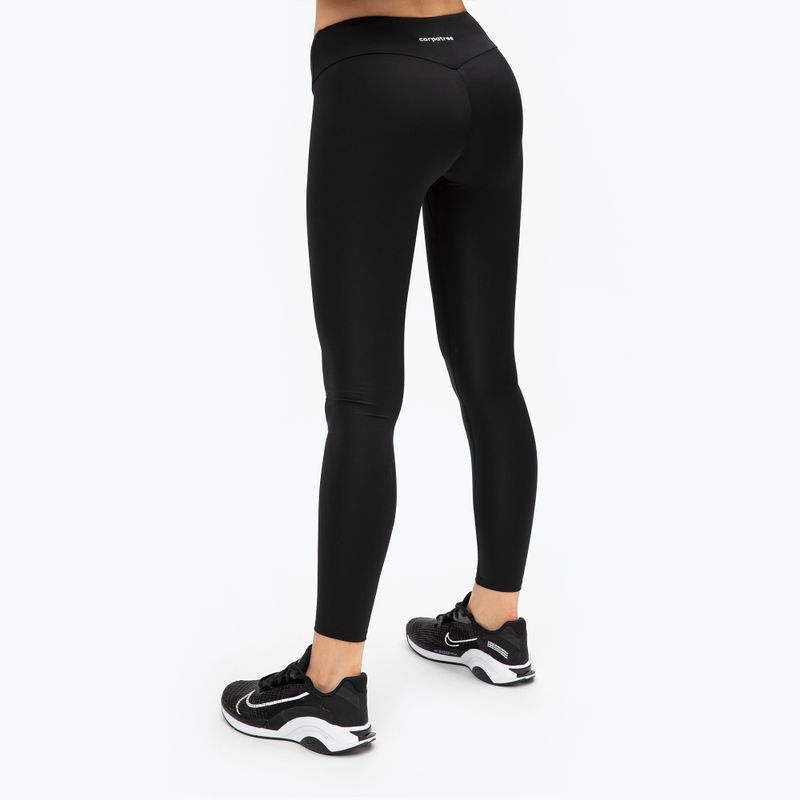 Jambiere de antrenament pentru femei Carpatree Spark Spark Highwaist negru CP-SHL-B-225 2