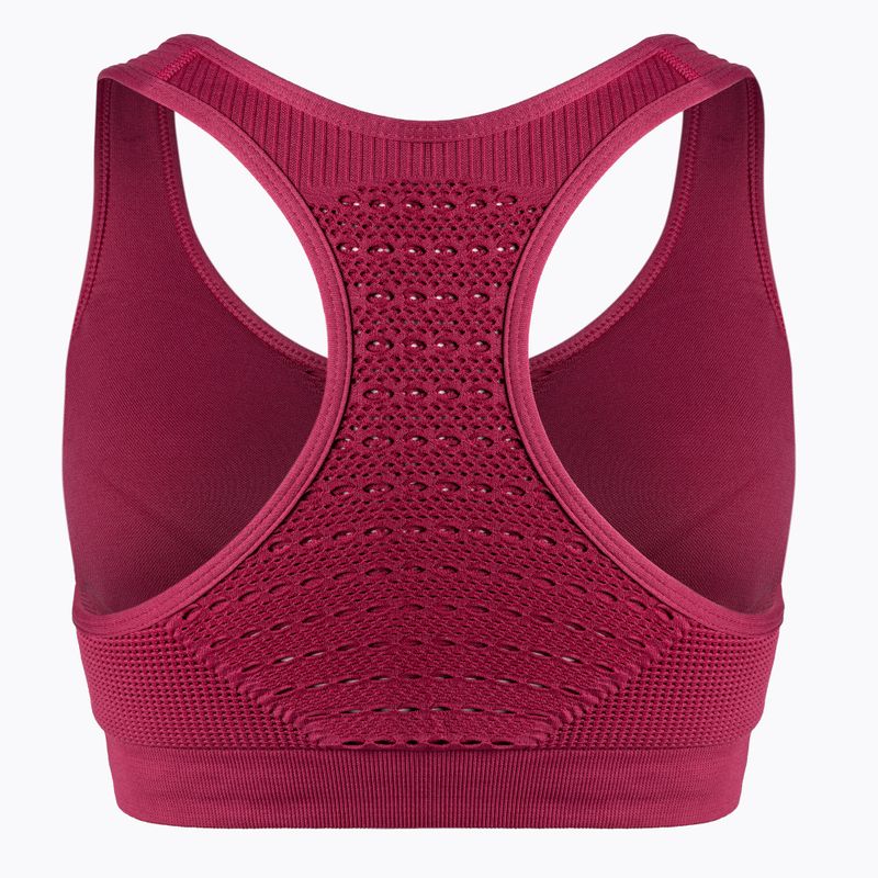 Sutien de fitness Carpatree Phase Seamless roșu CP-PSB-RA 2